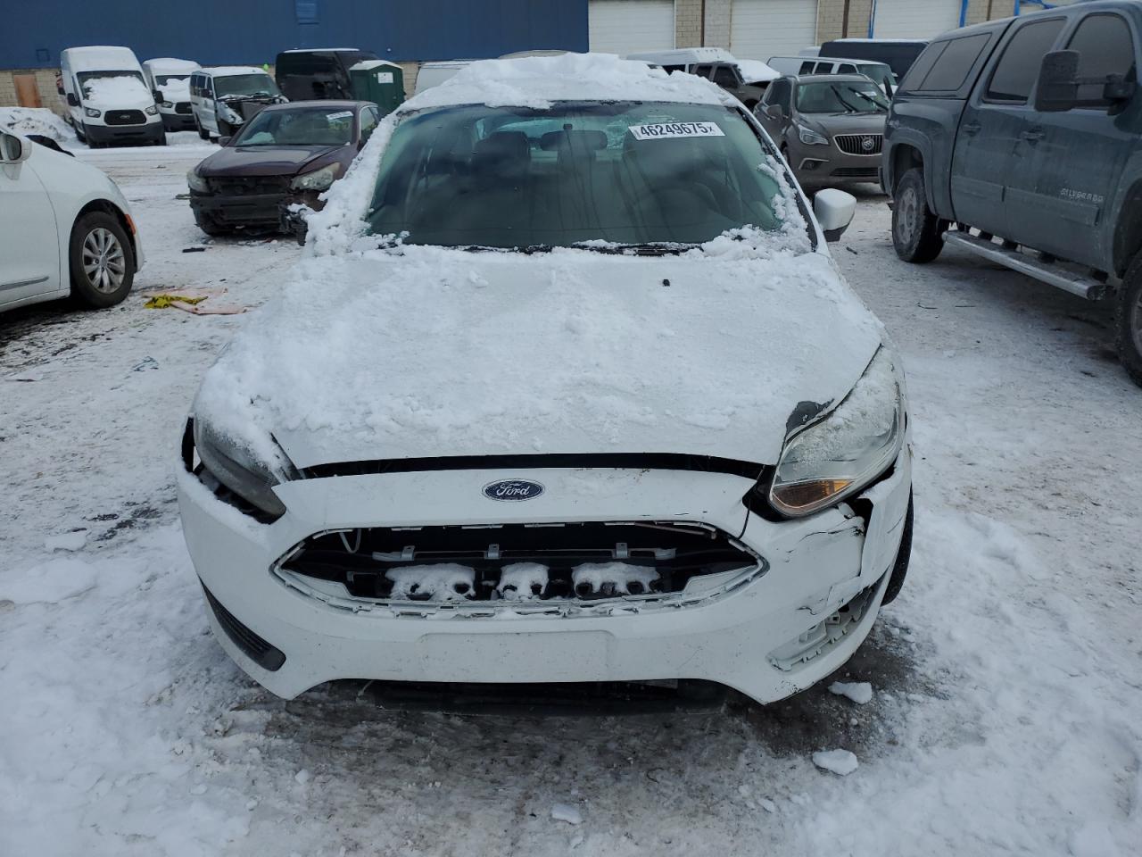 2017 Ford Focus VIN 1FADP3F22HL244109 Copart auction photo, front end damage thumbnail 5