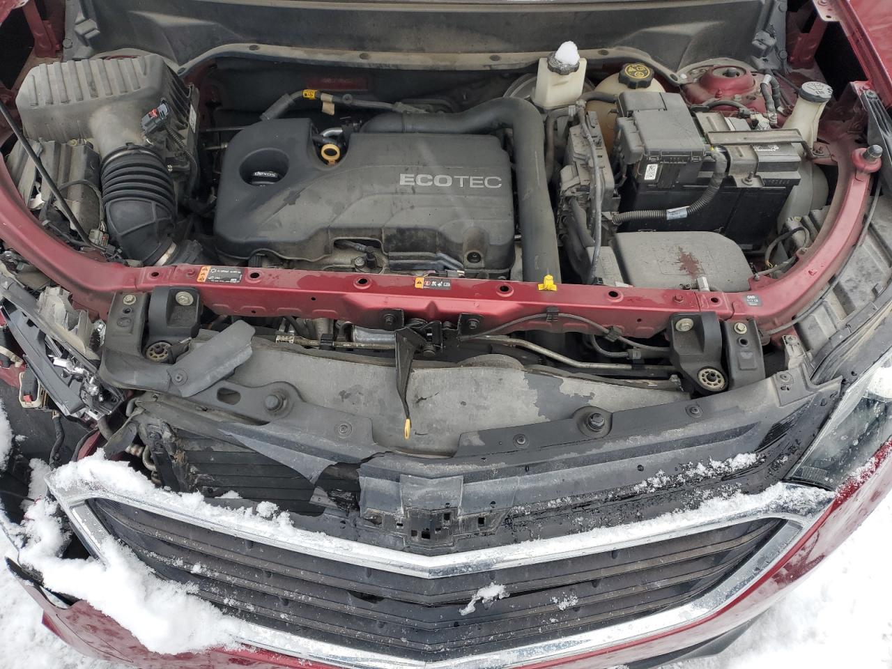 2018 Chevrolet Equinox VIN 2GNAXJEV6J6302273 Copart auction photo, front end damage thumbnail 12