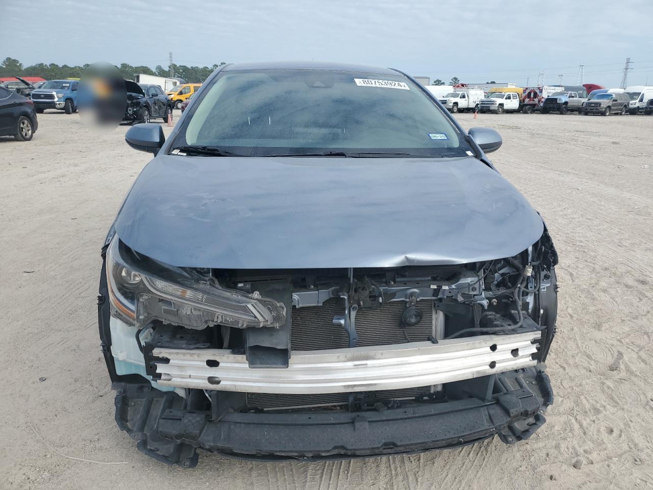 2021 Toyota Corolla VIN 5YFEPMAE3MP249763 Copart auction photo, front end / rear end damage thumbnail 5