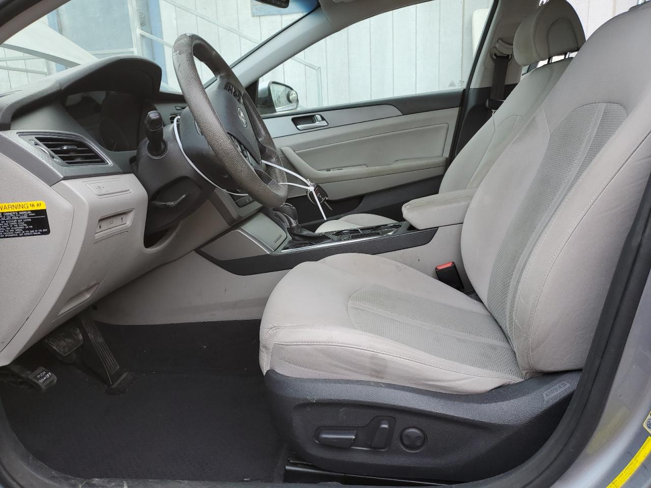 2015 Hyundai Sonata VIN 5NPE24AF4FH234907 Copart auction photo, rear end / front end damage thumbnail 7