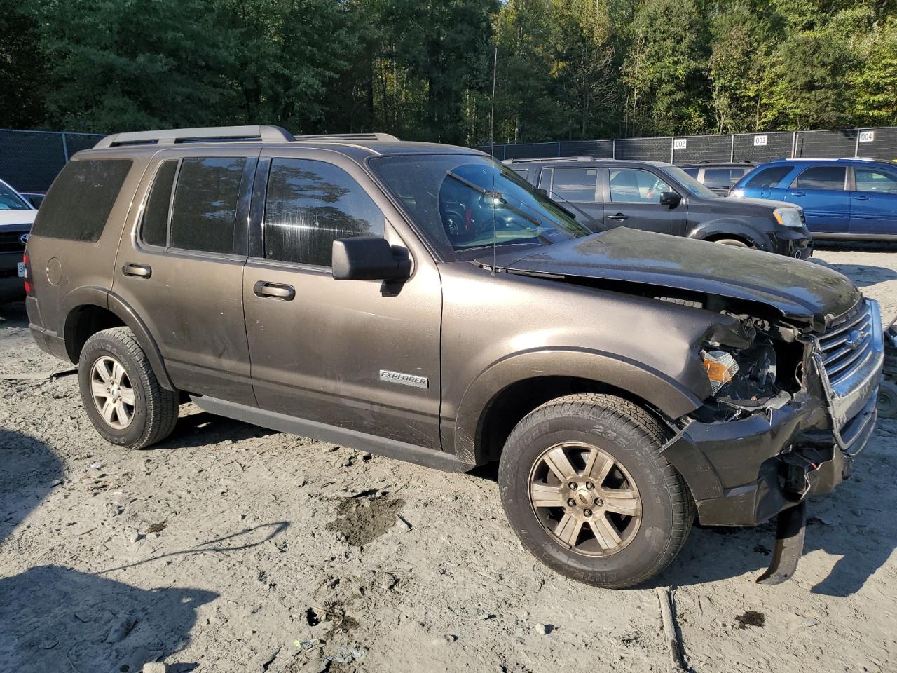 2008 Ford Explorer VIN 1FMEU73E48UB01522 Copart auction photo, front end damage thumbnail 4