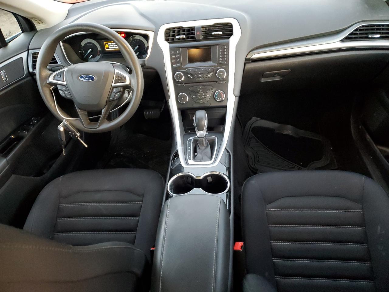 2014 Ford Fusion VIN 3FA6P0H79ER312824 Copart auction photo, side / rear end damage thumbnail 8
