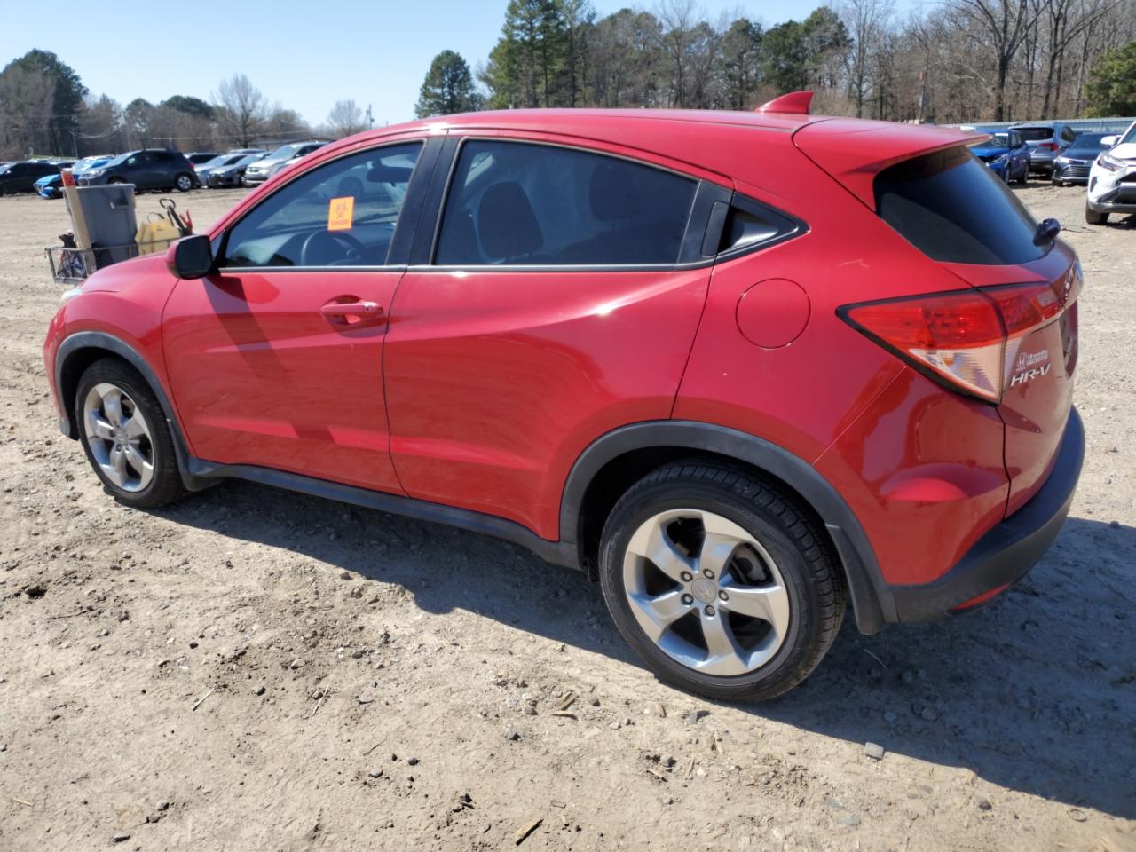 2017 Honda HR-V VIN 3CZRU5H37HM726593 Copart auction photo, front end / side damage thumbnail 2