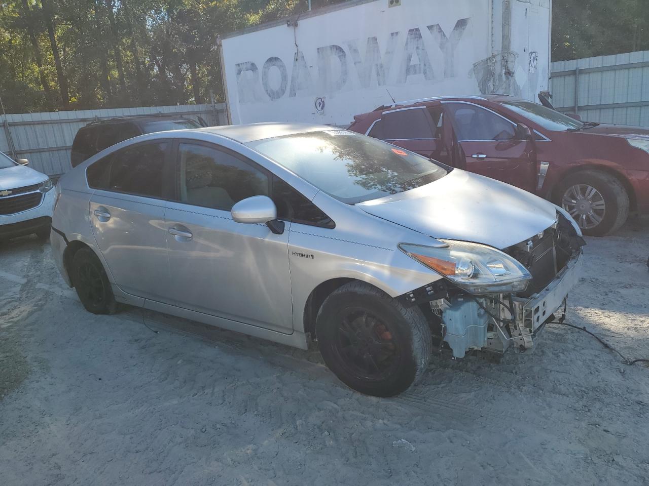 2011 Toyota Prius VIN JTDKN3DU8B0275594 Copart auction photo, front end / rear end damage thumbnail 4