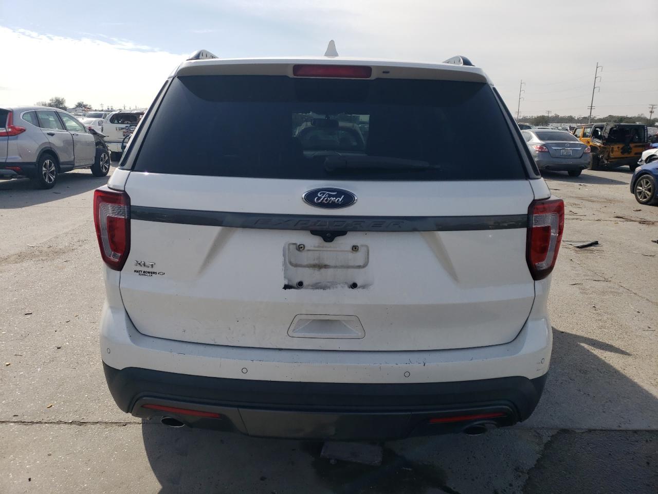 2017 Ford Explorer VIN 1FM5K7D88HGD53917 Copart auction photo, all over / front end damage thumbnail 6