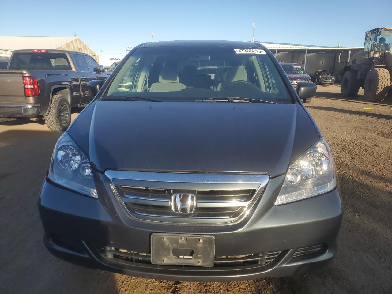 2005 Honda Odyssey VIN 5FNRL38285B026019 Copart auction photo, rear end / side damage thumbnail 5