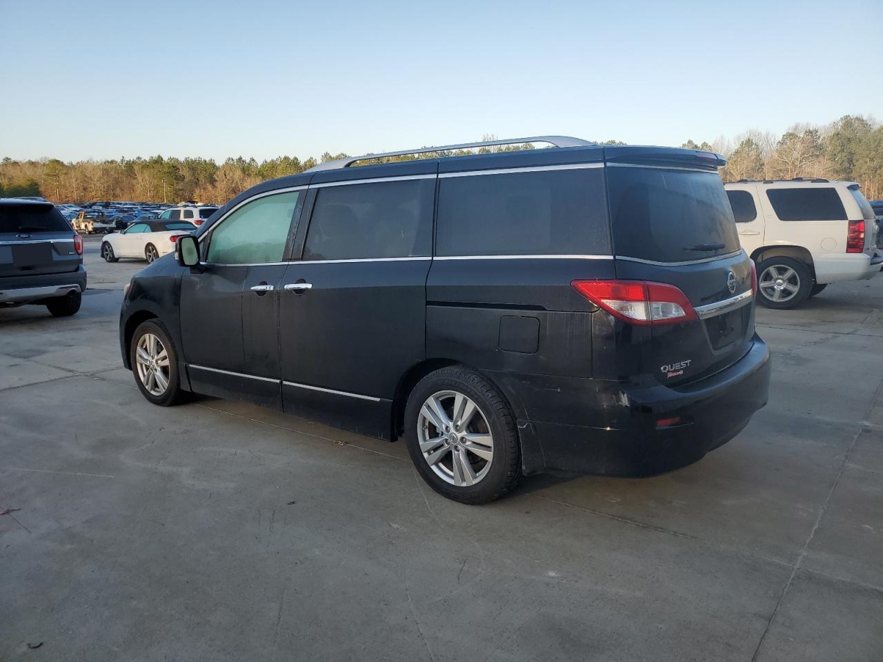 2015 Nissan Quest VIN JN8AE2KP4F9126365 Copart auction photo, vandalism damage thumbnail 2