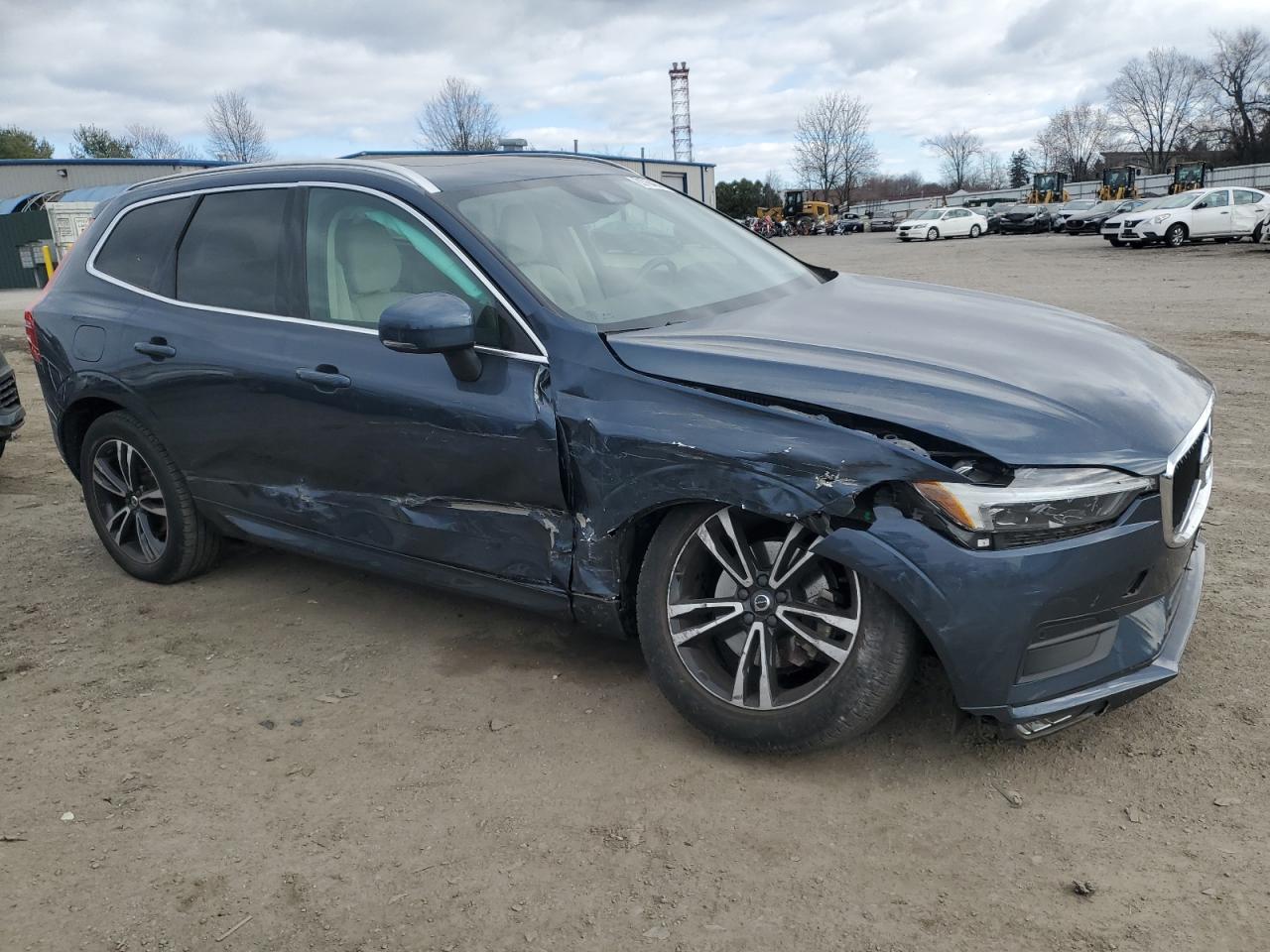 2021 Volvo XC60 VIN YV4102RK4M1874966 Copart auction photo, all over / undercarriage damage thumbnail 4