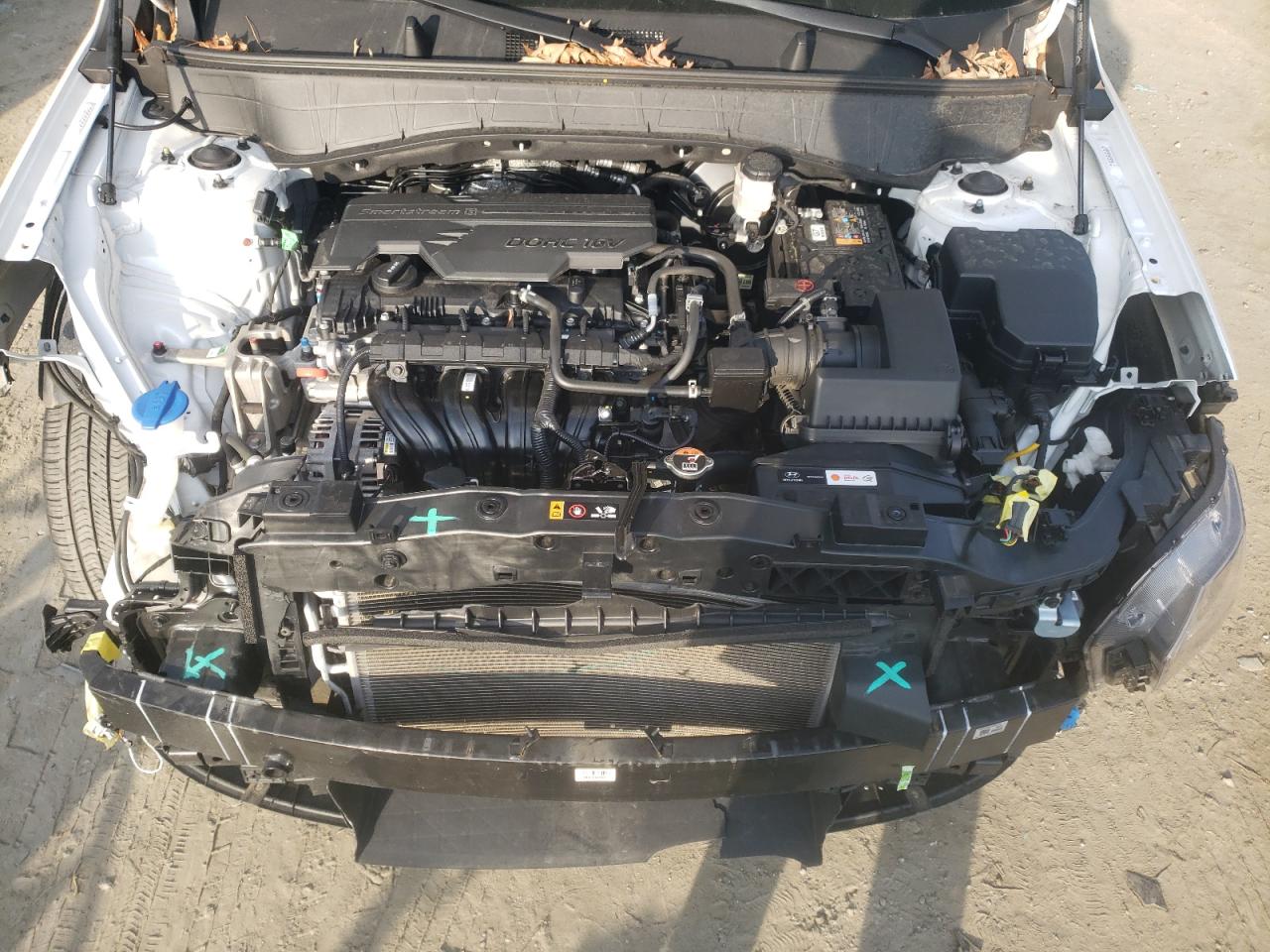 2024 Hyundai Kona VIN KM8HBCAB7RU038874 Copart auction photo, front end / partial repair damage thumbnail 13