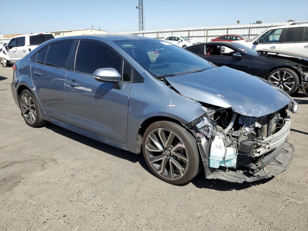 2021 Toyota Corolla VIN JTDS4MCE3MJ068269 Copart auction photo, front end damage thumbnail 4