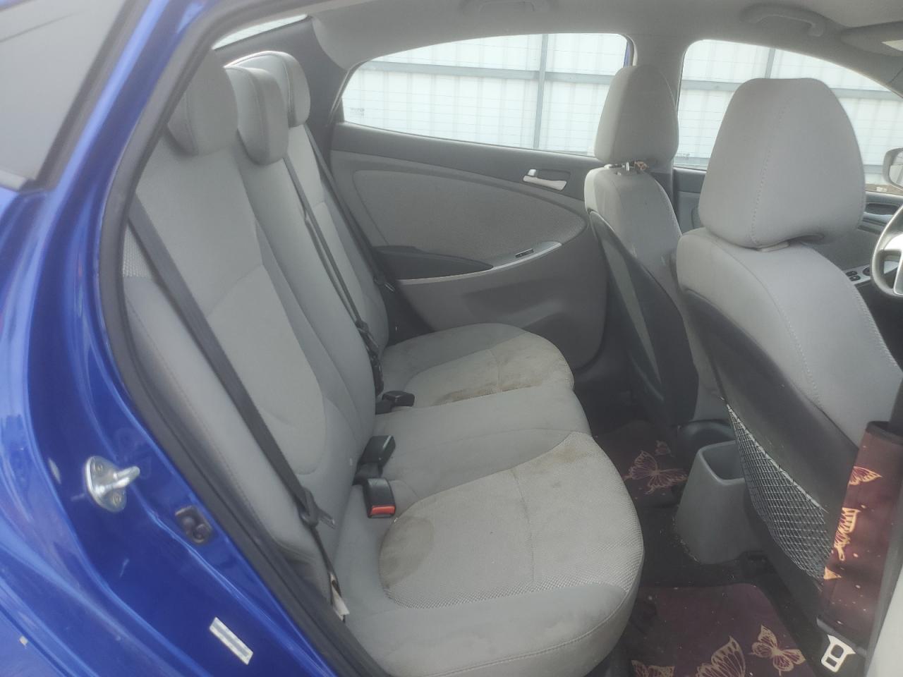 2014 Hyundai Accent VIN KMHCT4AE8EU674401 Copart auction photo, front end / side damage thumbnail 10
