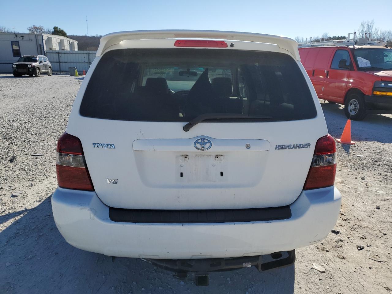 2007 Toyota Highlander VIN JTEGP21A970146187 Copart auction photo, front end damage thumbnail 6