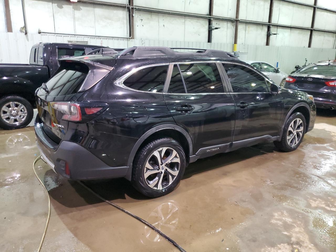 2020 Subaru Outback VIN 4S4BTALC1L3150094 Copart auction photo, side damage thumbnail 3