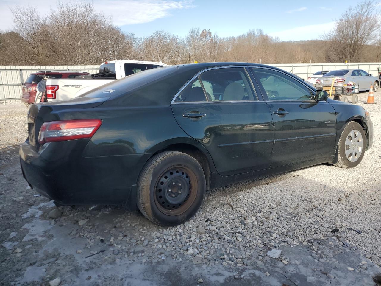 2010 Toyota Camry VIN 4T4BF3EK7AR035696 Copart auction photo, front end / rear end damage thumbnail 3