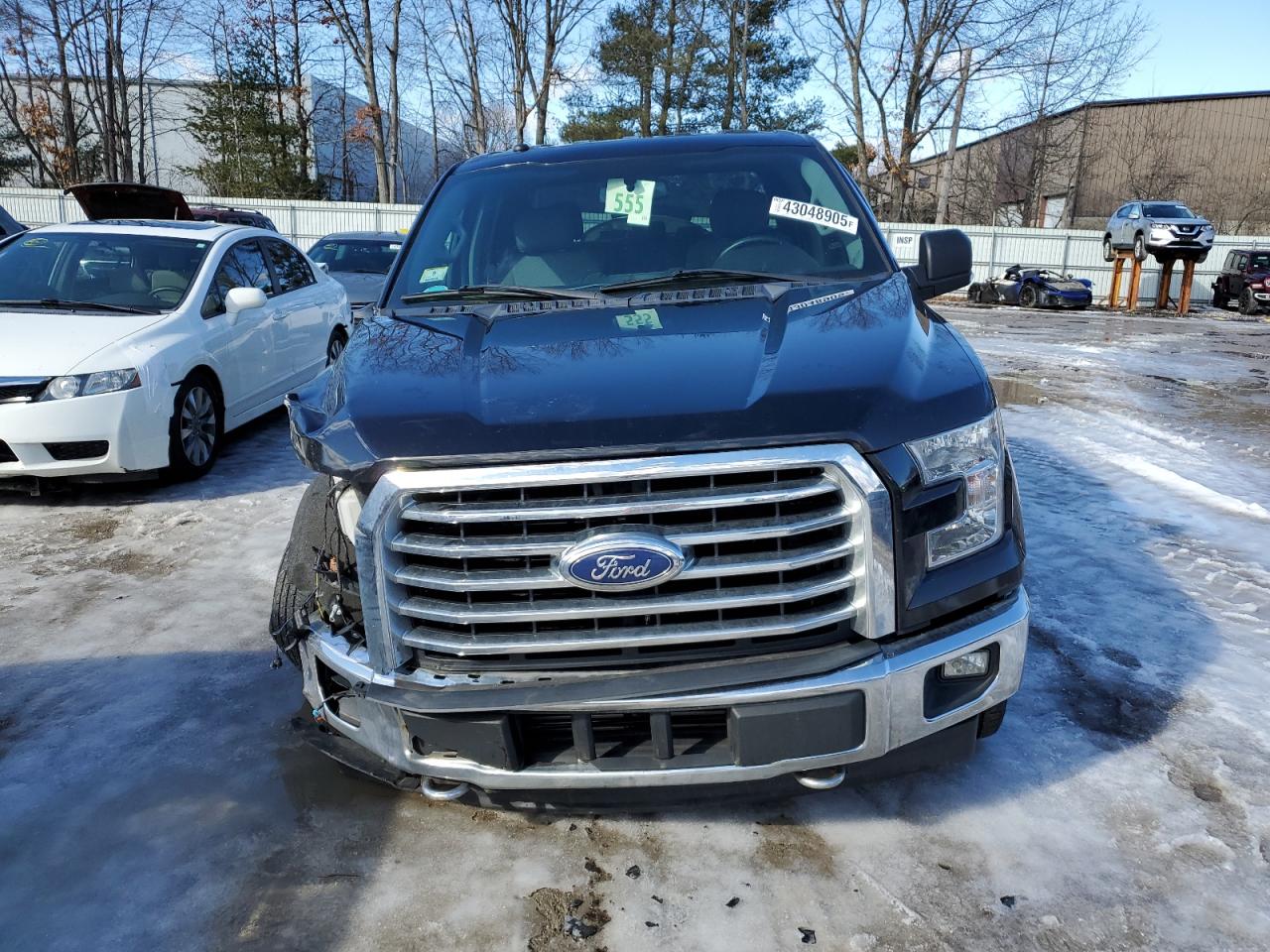 2017 Ford F-150 VIN 1FTEW1EP1HFC74350 Copart auction photo, front end damage thumbnail 5