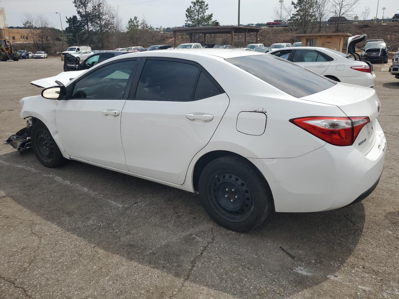 2015 Toyota Corolla VIN 2T1BURHE3FC244452 Copart auction photo, front end damage thumbnail 2