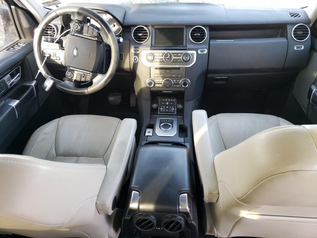 2014 Land Rover LR4 VIN SALAK2V67EA707646 Copart auction photo, burn - engine / front end damage thumbnail 8