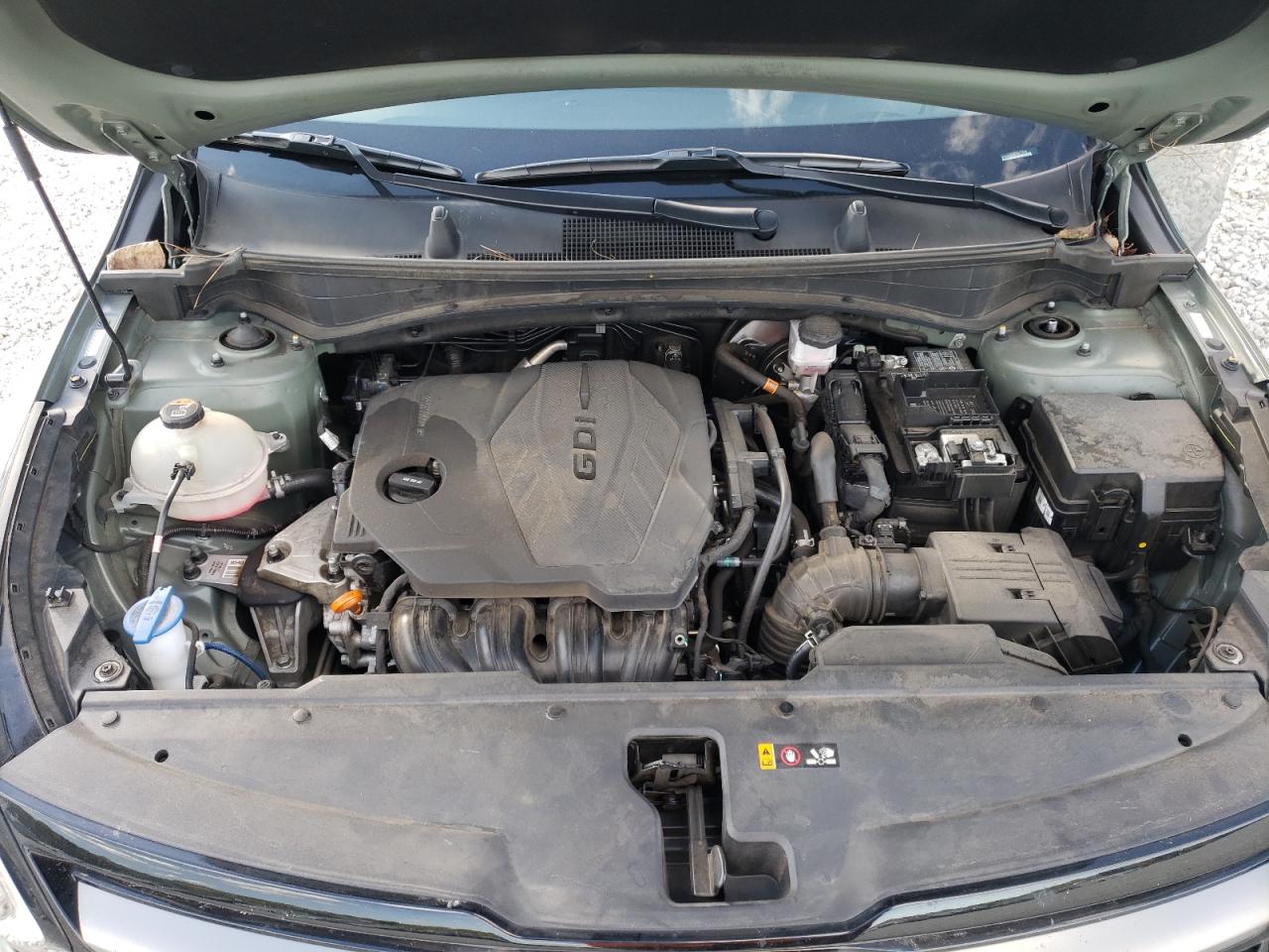 2023 KIA Sportage VIN 5XYK6CAF9PG057698 Copart auction photo, front end / undercarriage damage thumbnail 12