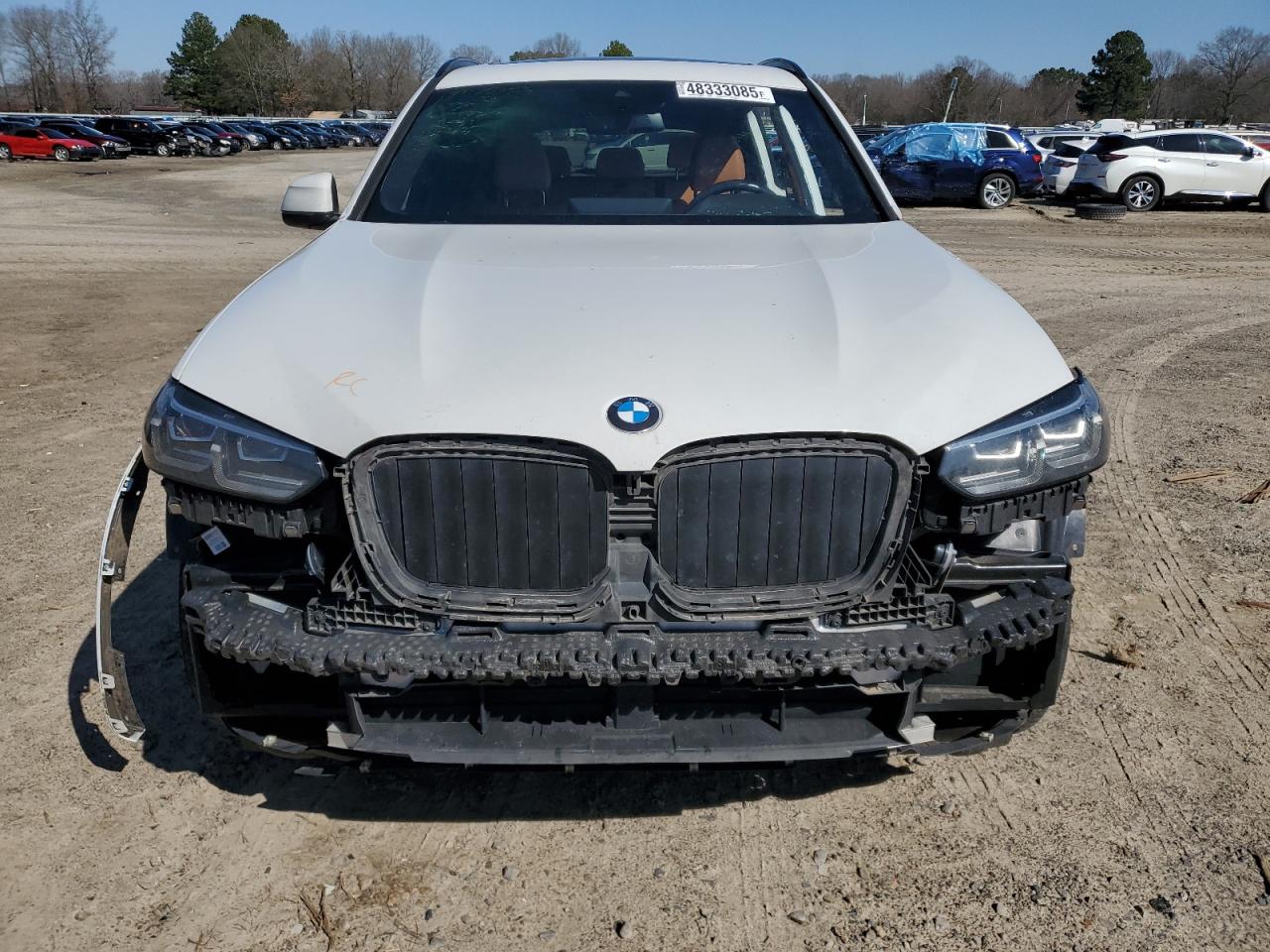 2022 BMW X3 VIN 5UX53DP09N9L66860 Copart auction photo, side damage thumbnail 5