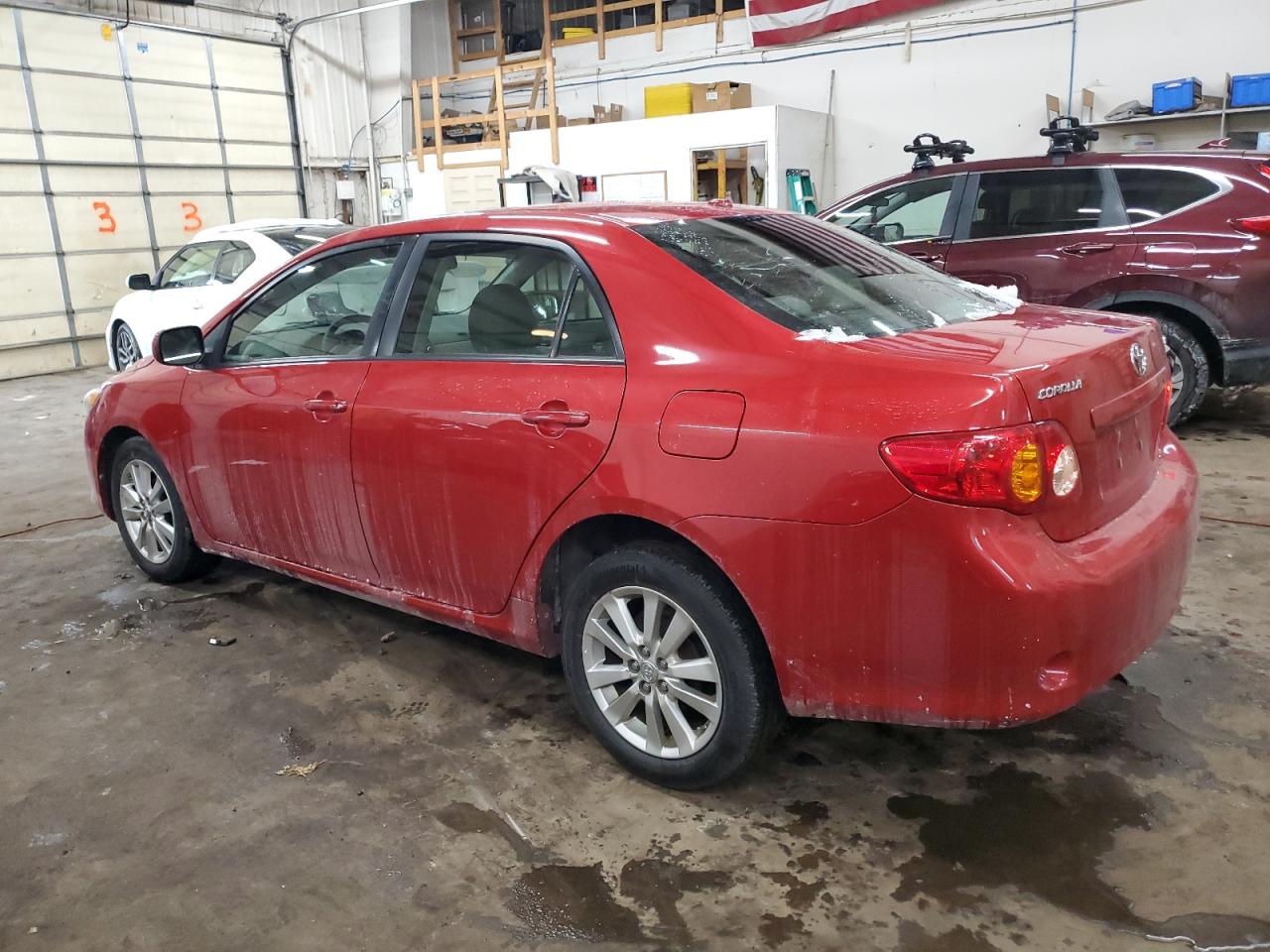 2010 Toyota Corolla VIN 1NXBU4EE7AZ242153 Copart auction photo, front end damage thumbnail 2