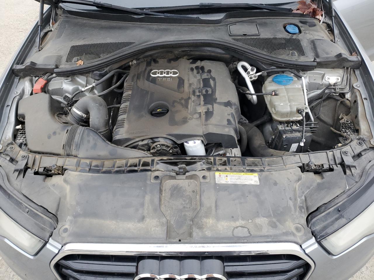 2015 Audi A6 VIN WAUGFAFC6FN009248 Copart auction photo, rear end damage thumbnail 11