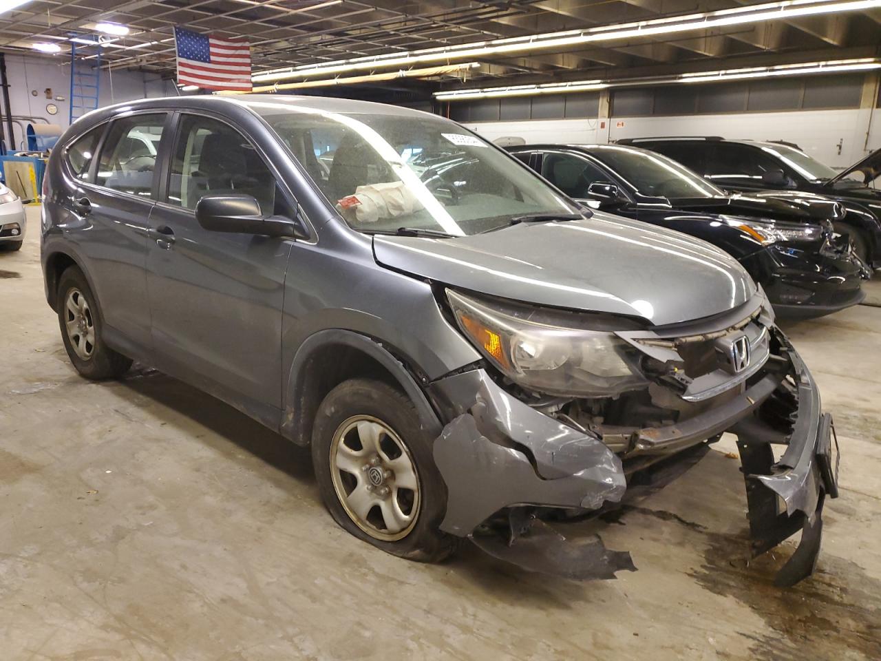 2014 Honda CR-V VIN 5J6RM4H39EL038845 Copart auction photo, front end / mechanical damage thumbnail 4