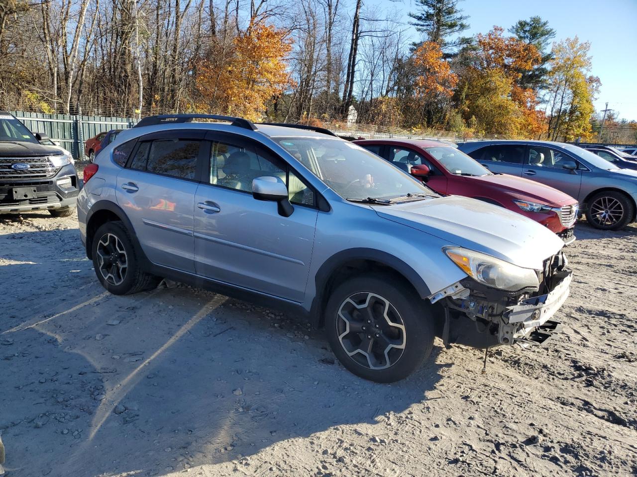 2014 Subaru XV VIN JF2GPAGC3E8278479 Copart auction photo, front end / minor dent/scratches damage thumbnail 4