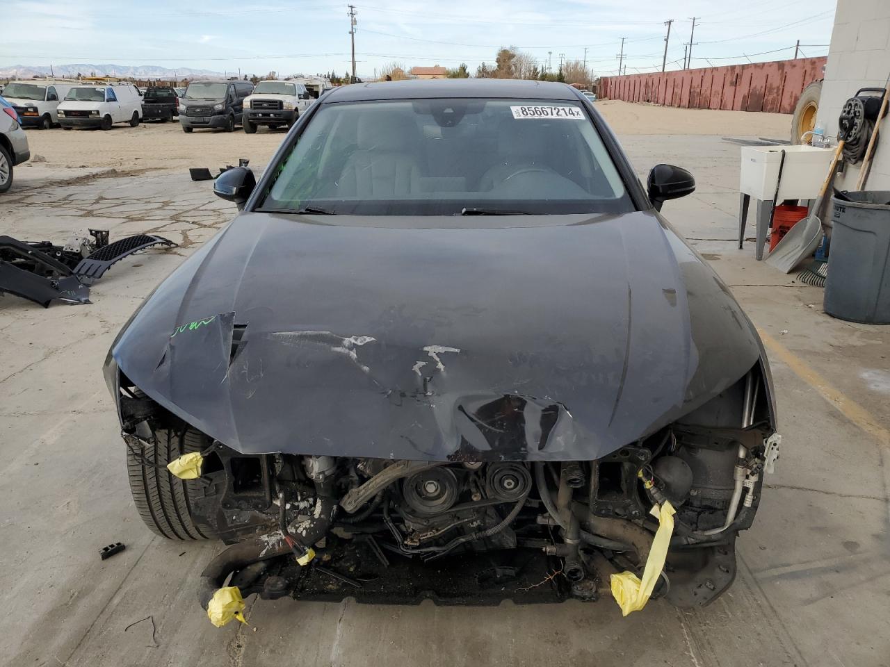 2018 Audi A4 VIN WAUKMAF46JA109360 Copart auction photo, front end damage thumbnail 5