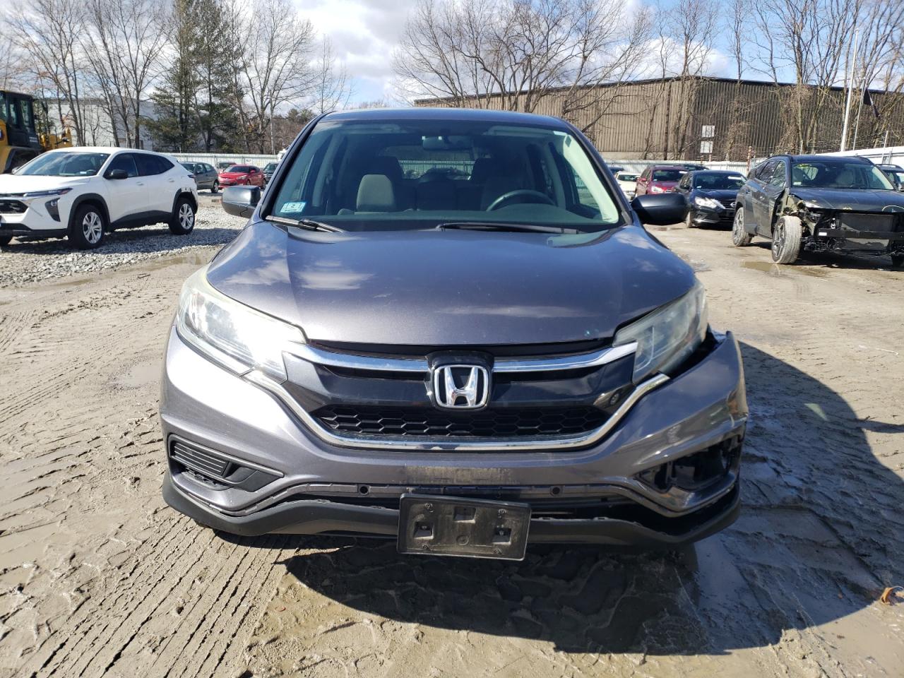2016 Honda CR-V VIN 5J6RM4H45GL027448 Copart auction photo, side / front end damage thumbnail 5