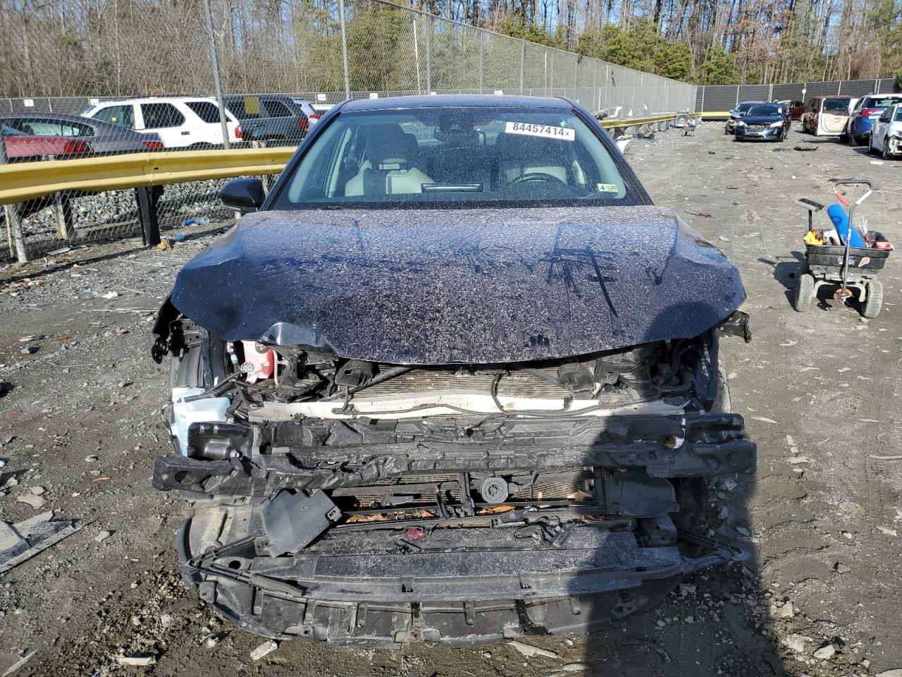 2021 Toyota Camry VIN 4T1F31AKXMU554857 Copart auction photo, front end / minor dent/scratches damage thumbnail 5