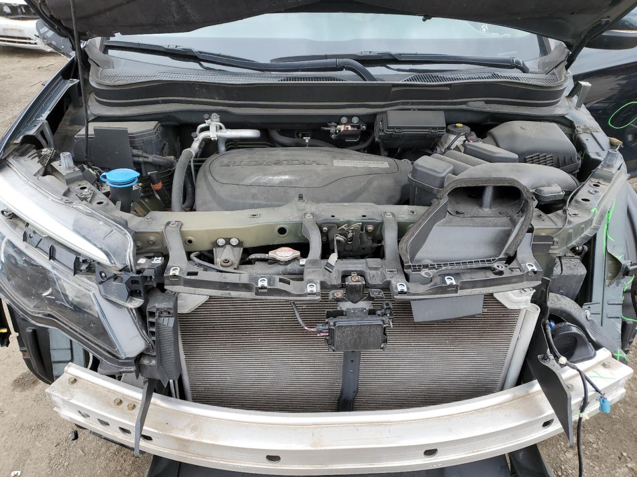 2019 Honda Pilot VIN 5FNYF6H55KB018938 Copart auction photo, front end / minor dent/scratches damage thumbnail 12