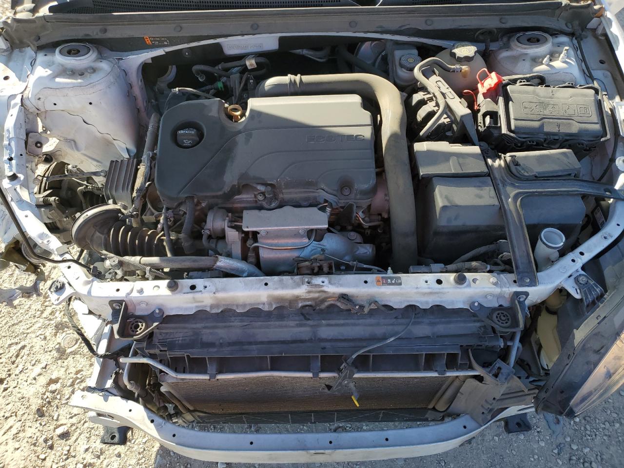2019 Chevrolet Malibu VIN 1G1ZD5ST4KF142957 Copart auction photo, front end / undercarriage damage thumbnail 11