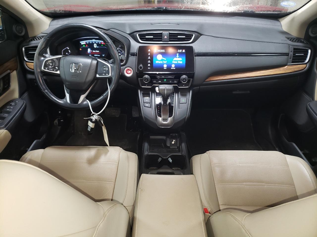 2017 Honda CR-V VIN 5J6RW2H83HL053369 Copart auction photo, rear end damage thumbnail 8