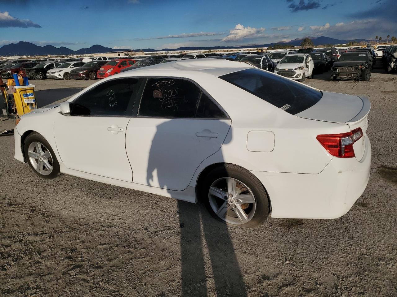 2013 Toyota Camry VIN 4T1BF1FK2DU225472 Copart auction photo, side / front end damage thumbnail 2
