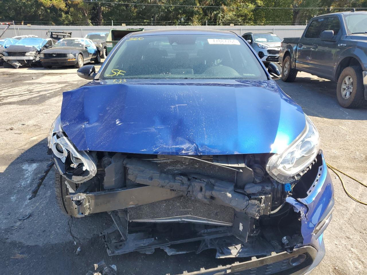 2021 KIA Forte VIN 3KPF34AD9ME321025 Copart auction photo, front end damage thumbnail 5
