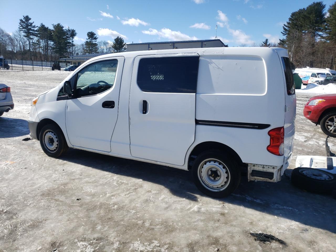2017 Chevrolet Express VIN 3N63M0ZN4HK719978 Copart auction photo, rear end damage thumbnail 2