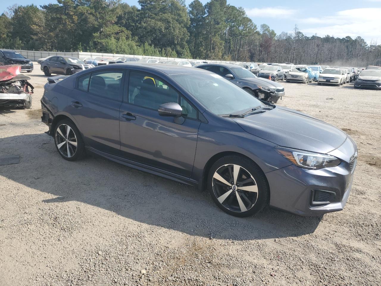 2017 Subaru Impreza VIN 4S3GKAL62H3626321 Copart auction photo, rear end damage thumbnail 4