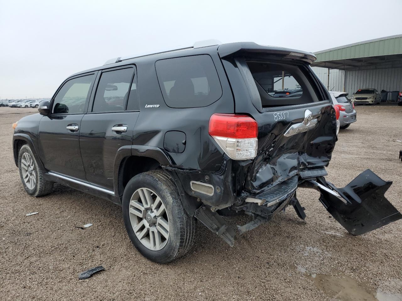 2013 Toyota 4Runner VIN JTEZU5JR2D5057729 Copart auction photo, rear end damage thumbnail 2