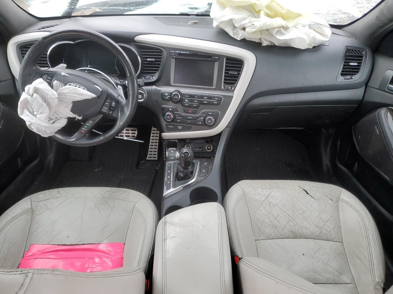 2013 KIA Optima VIN 5XXGR4A65DG131640 Copart auction photo, front end damage thumbnail 8