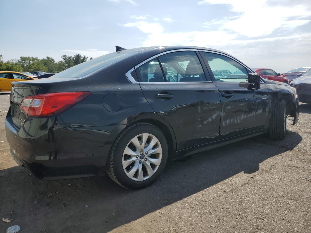 2016 Subaru Legacy VIN 4S3BNAF67G3022128 Copart auction photo, front end / side damage thumbnail 3