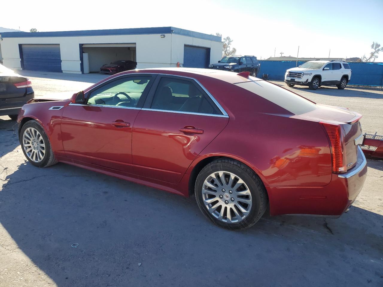 2013 Cadillac CTS VIN 1G6DP5E30D0119690 Copart auction photo, front end damage thumbnail 2