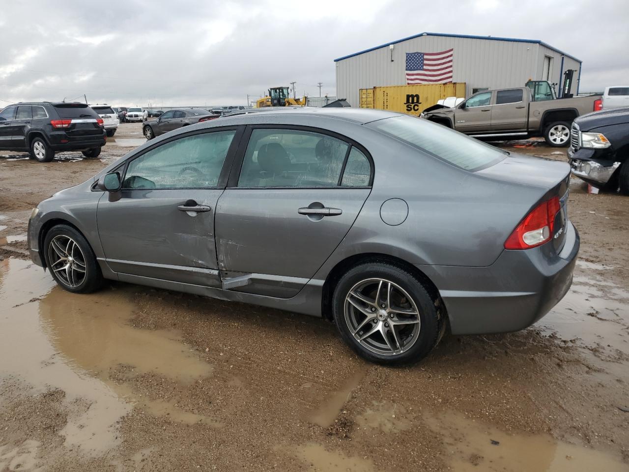 2010 Honda Civic VIN 19XFA1F88AE087214 Copart auction photo, side / minor dent/scratches damage thumbnail 2