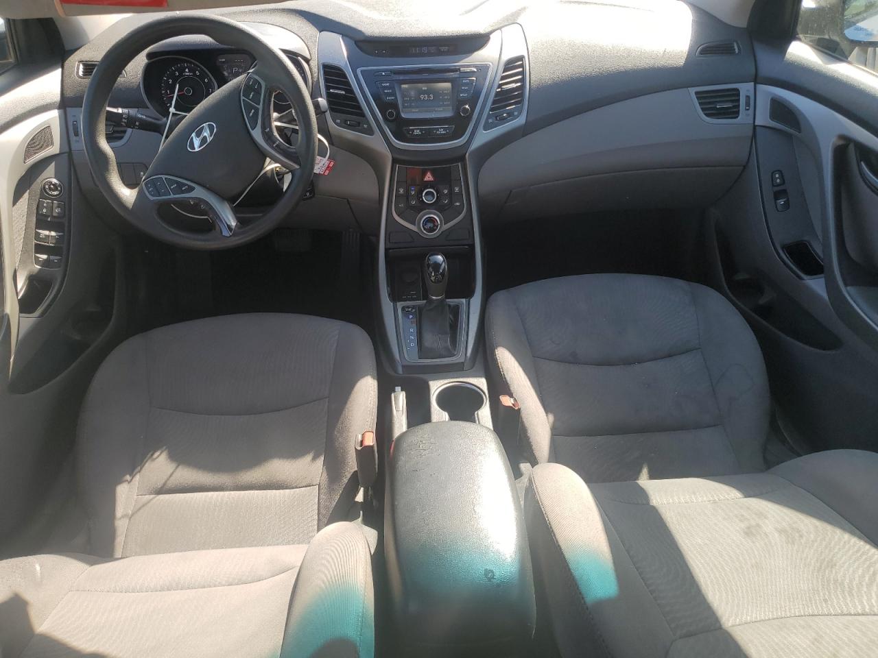 2016 Hyundai Elantra VIN 5NPDH4AE2GH722448 Copart auction photo, all over damage thumbnail 8
