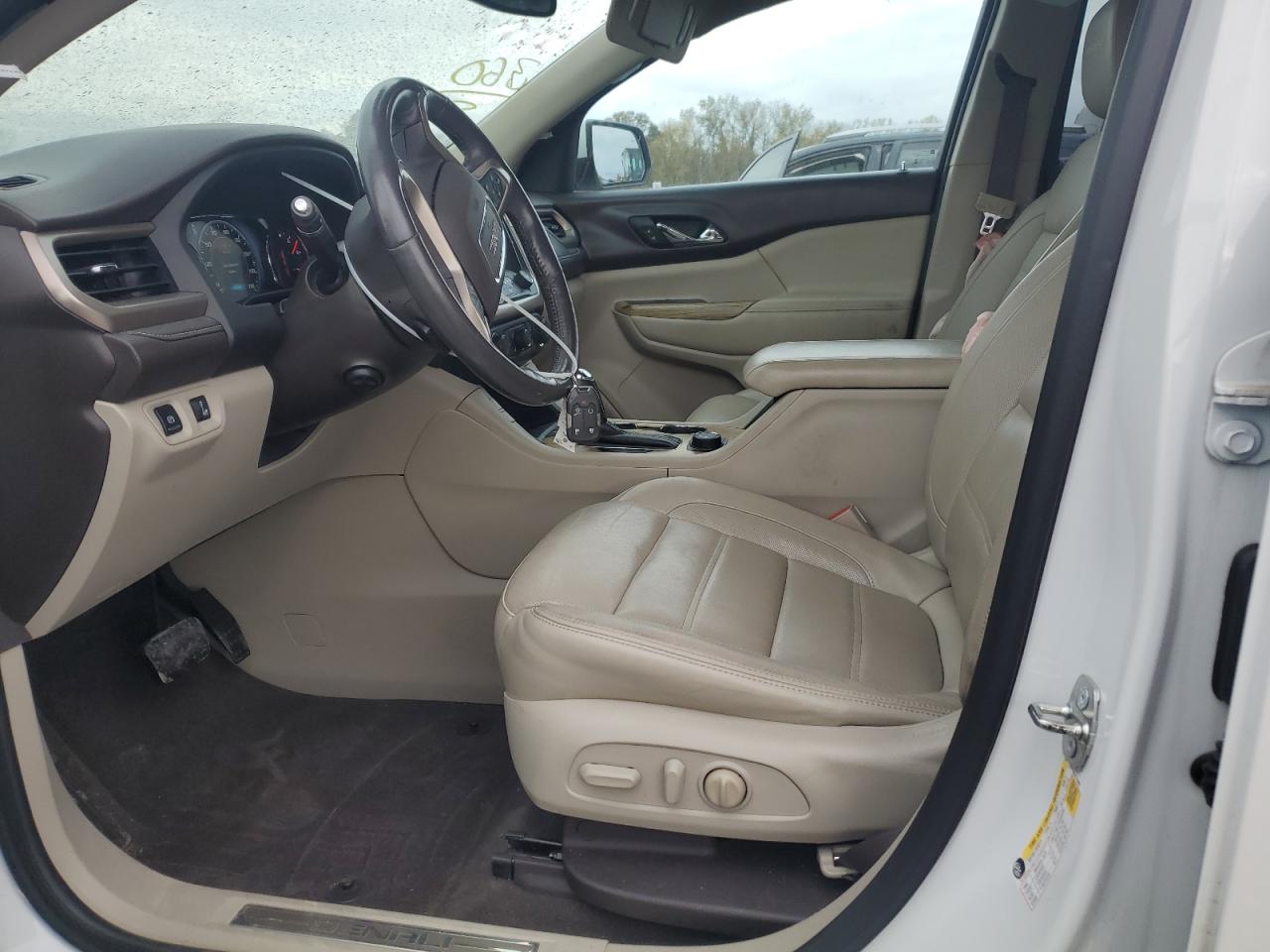 2018 GMC Acadia VIN 1GKKNPLS5JZ119809 Copart auction photo, side / front end damage thumbnail 7