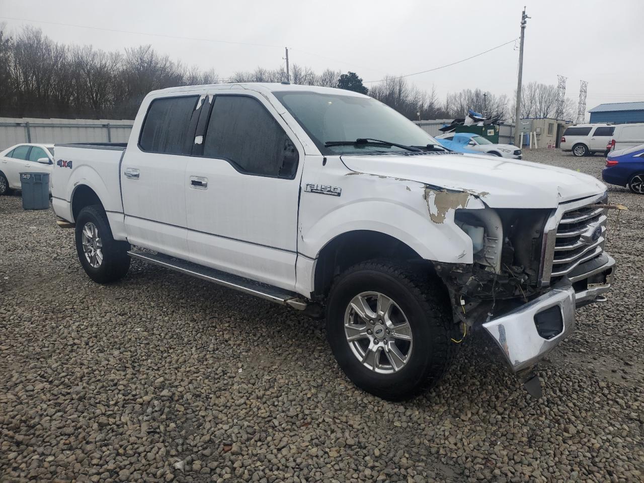 2016 Ford F-150 VIN 1FTEW1EF3GKE90729 Copart auction photo, front end / rear end damage thumbnail 4