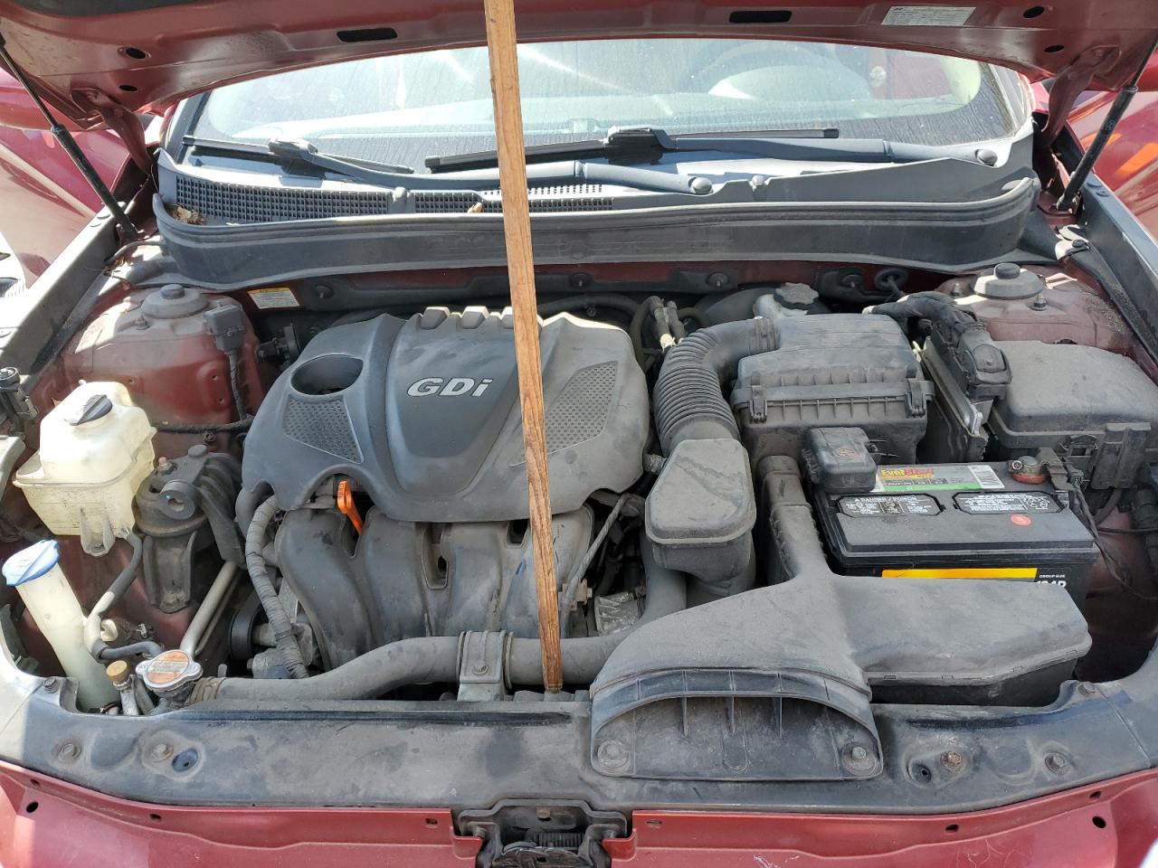 2011 Hyundai Sonata VIN 5NPEB4AC4BH169251 Copart auction photo, rear end / vandalism damage thumbnail 13