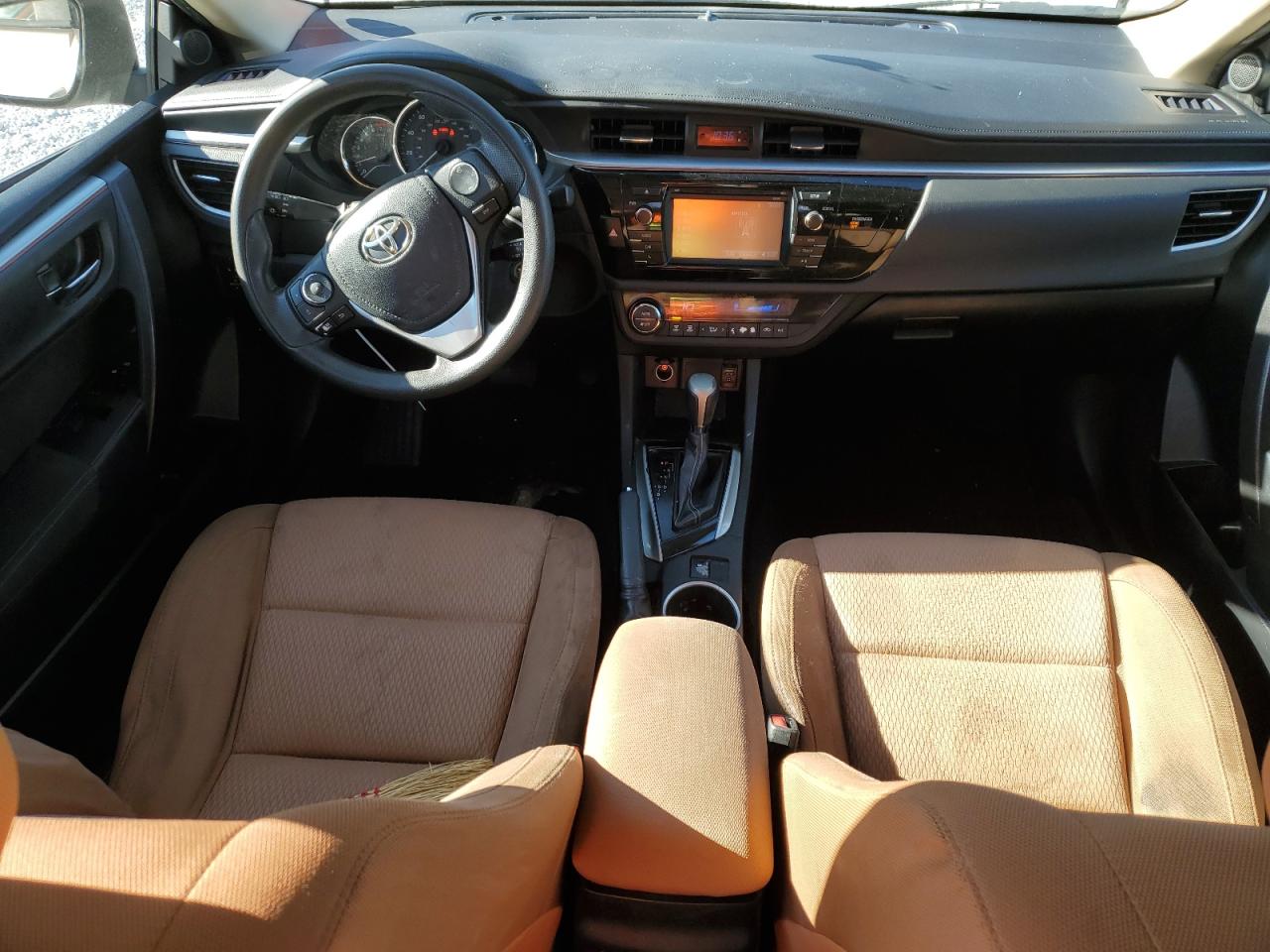 2015 Toyota Corolla VIN 5YFBURHE4FP324567 Copart auction photo, front end damage thumbnail 8