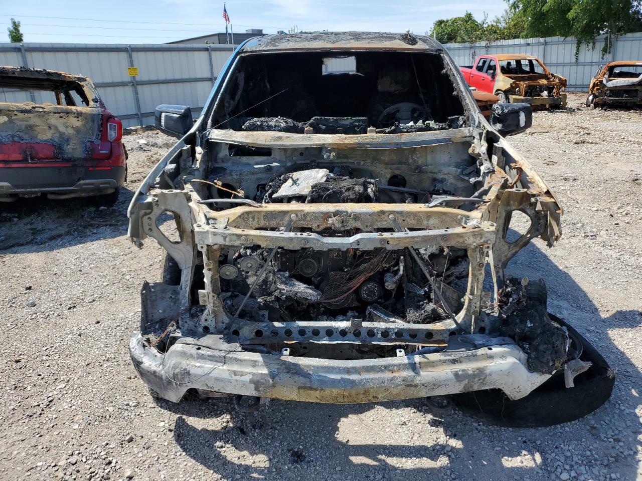 2022 Chevrolet Silverado VIN 1GCUDEET5NZ540727 Copart auction photo, burn damage thumbnail 5