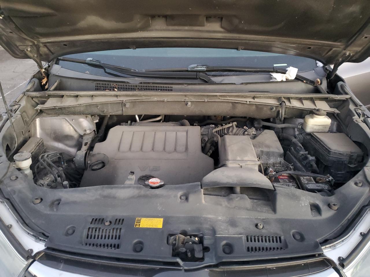 2016 Toyota Highlander VIN 5TDJKRFH9GS242924 Copart auction photo, side damage thumbnail 14