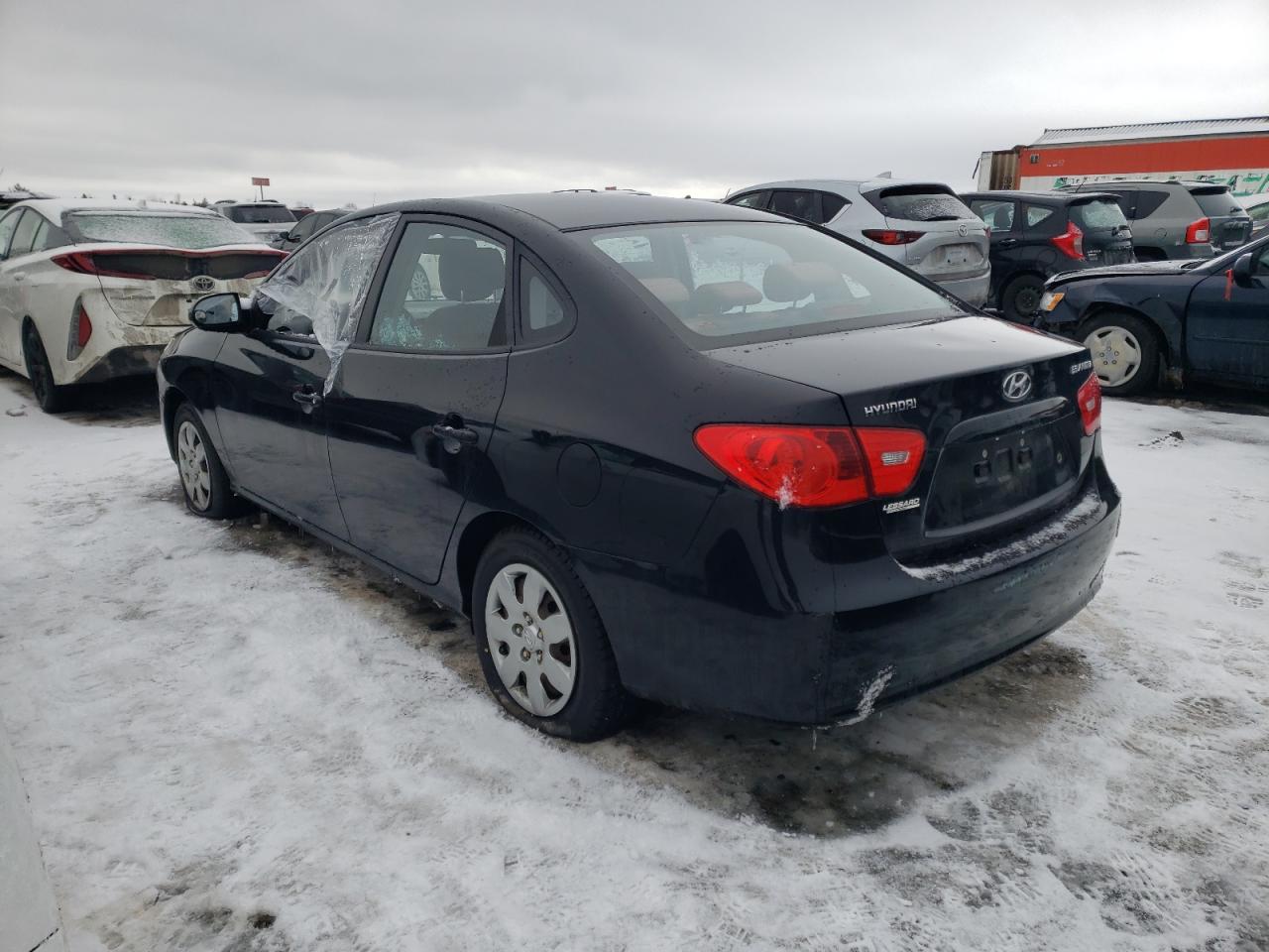2009 Hyundai Elantra VIN KMHDU45D99U770868 Copart auction photo, front end damage thumbnail 2